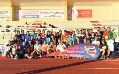 Des étudiants de l’ISAE-ENSMA sur le podium au record de l’heure universitaire d’athlétisme